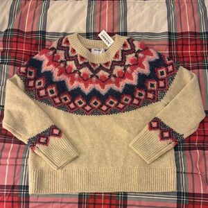 Fair Isle Wool Sweater